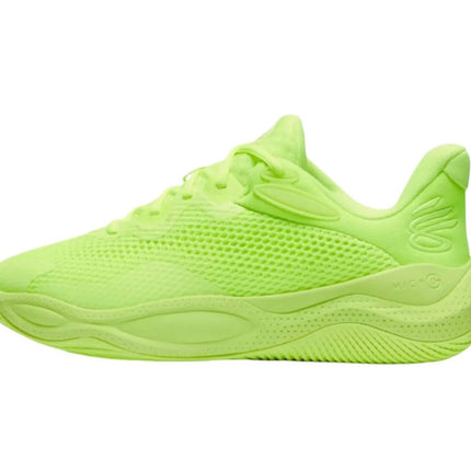 Under_Armour_Curry_Splash_24_Geel_Zij_Aanzicht_Links