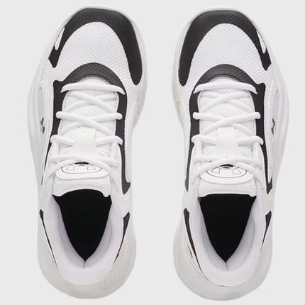 GS JET '25 Basketbalschoen Wit bovenaanzicht