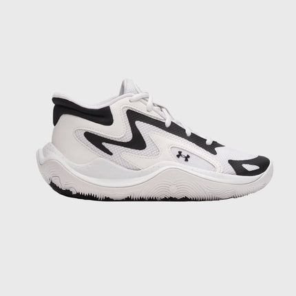 GS JET '25 Basketbalschoen Wit rechterneus aanzicht