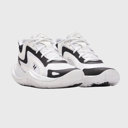 GS JET '25 Basketbalschoen Wit zijaanzicht