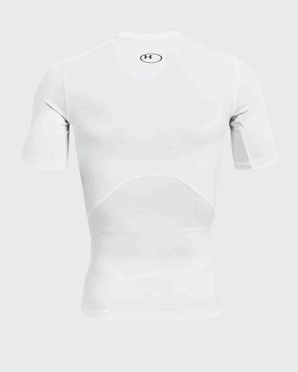 Under Armour Compression Shirt Shortsleeve Wit achter
