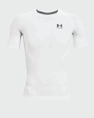 Under Armour Compression Shirt Shortsleeve Wit voor