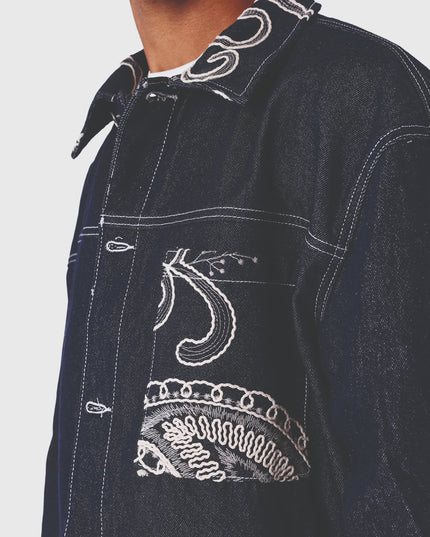 Project X Paris Bandana Jacket Donkerblauw cu