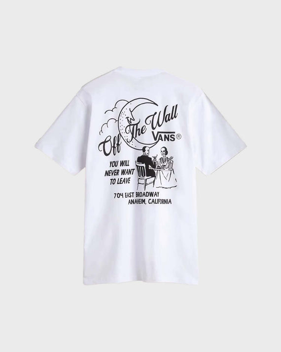 Vans Fine Dining T-shirt Wit