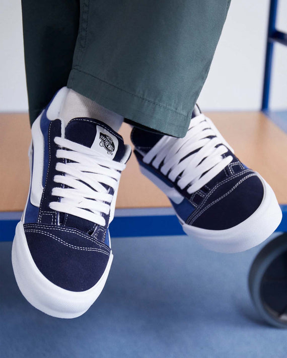 Knu Skool Navy True White