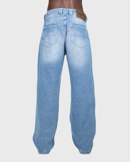 Vicinity Outlined Mirage Denim Bleu