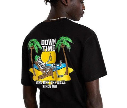 Down Time Tee Black