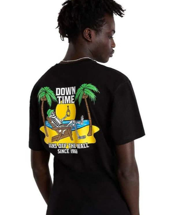 Down Time Tee Black