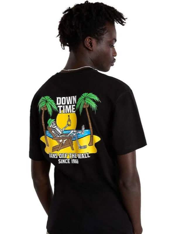 Vans Down Time Tee Black