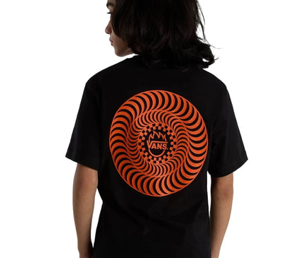 Spitfire Wheels T-Shirt Jugend Schwarz