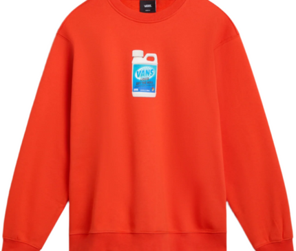 Vans Extra Strength Crewneck Oranje