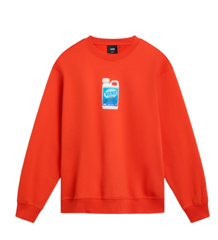 Vans Extra Strength Crewneck Oranje