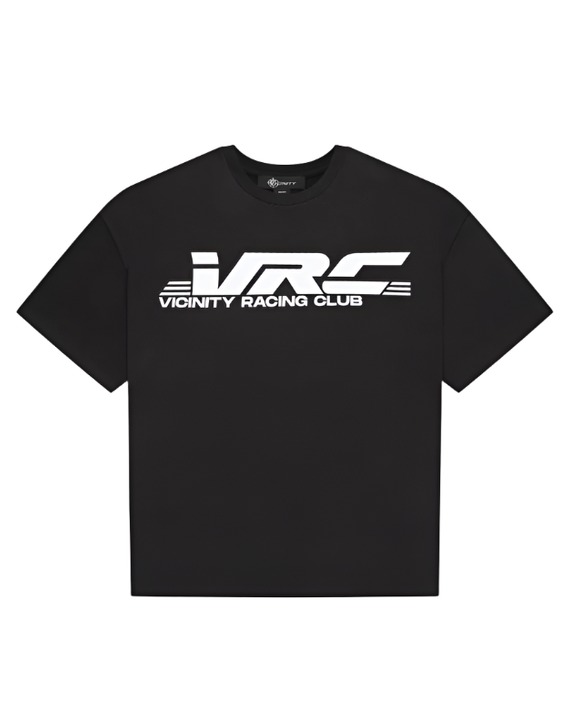 VRC TEE Zwart voorkant zonder model