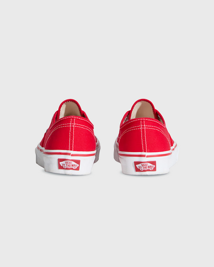 Vans Era Authentic Red achteraanzicht hak
