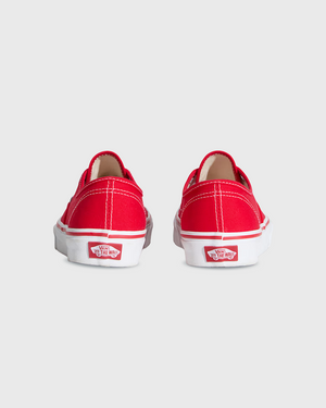 Vans Era Authentic Red achteraanzicht hak