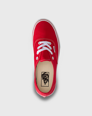 Vans Era Authentic Red bovenaanzicht rechterschoen