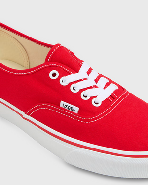 Vans Era Authentic Red Close Up 