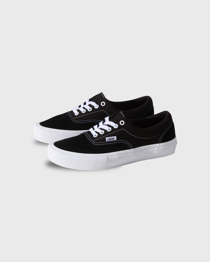Vans Era Skate Zwart zijaanzicht bovenaan de schoen 