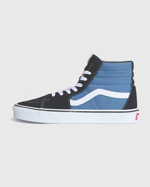 Vans Sk8-HI Navy Linkeraanzicht