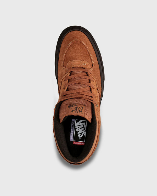 Vans Skate Half Cab Bruin bovenaanzicht met insole pop cush 
