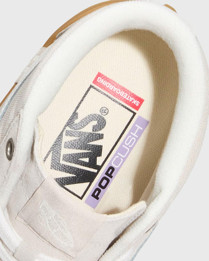 Vans Skate Sk8-Hi Beige Gumclose up binnenkant