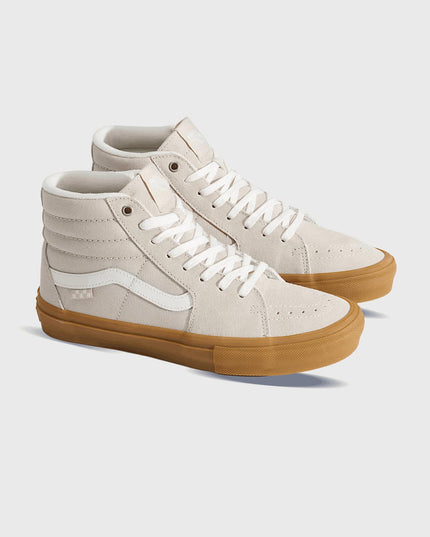 Vans Skate Sk8-Hi Beige Gum zijaanzixcht