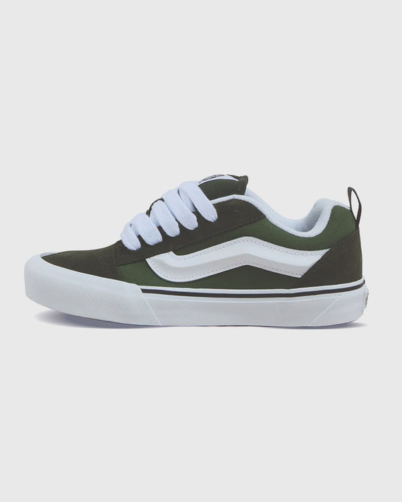 Vans Knu Skool Sneaker Groen Linkerkant