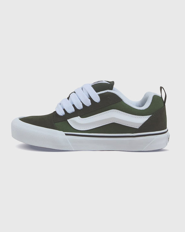 Vans Knu Skool Sneaker Groen Linkerkant