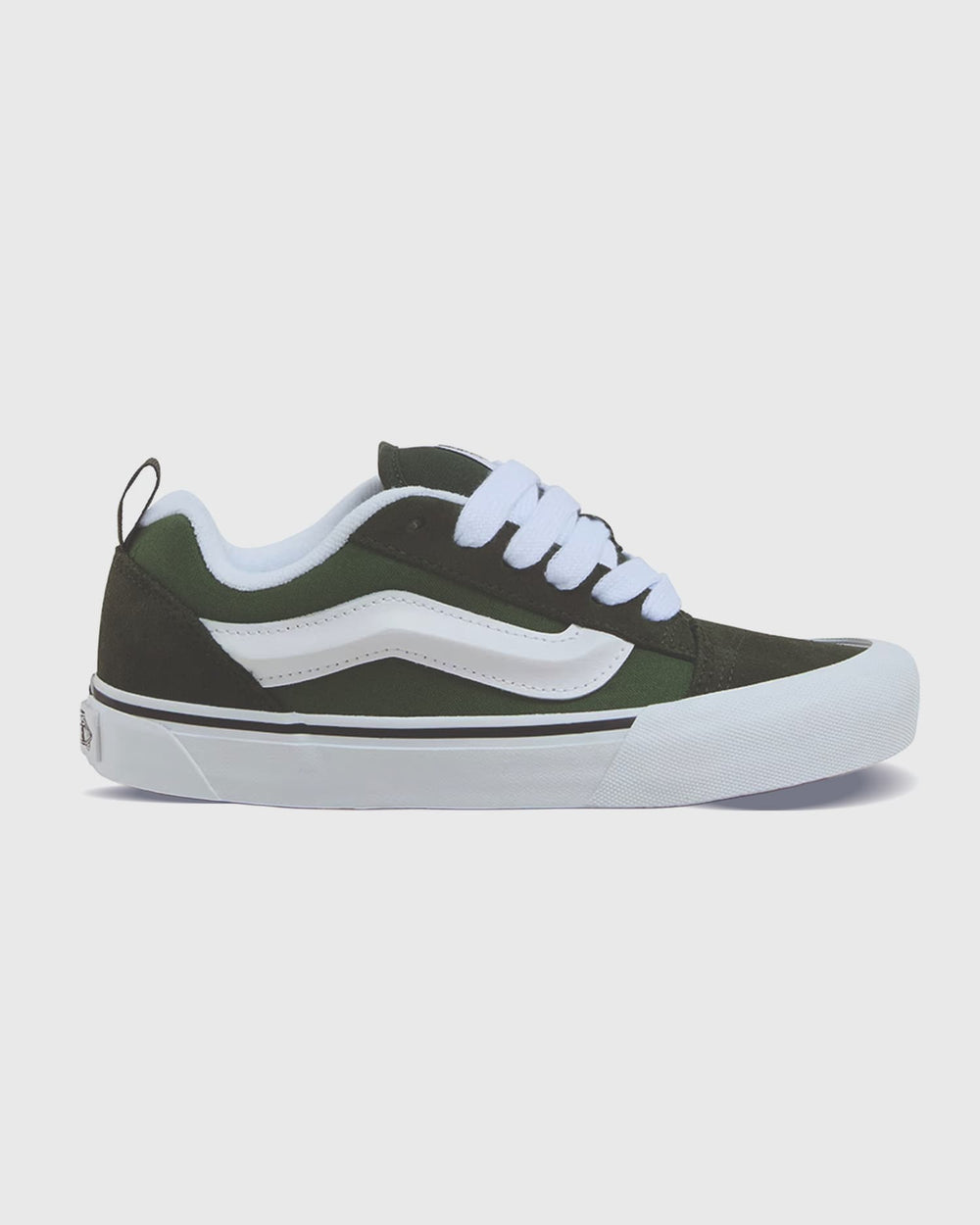 Vans Knu Skool Sneaker Groen Linkerkant