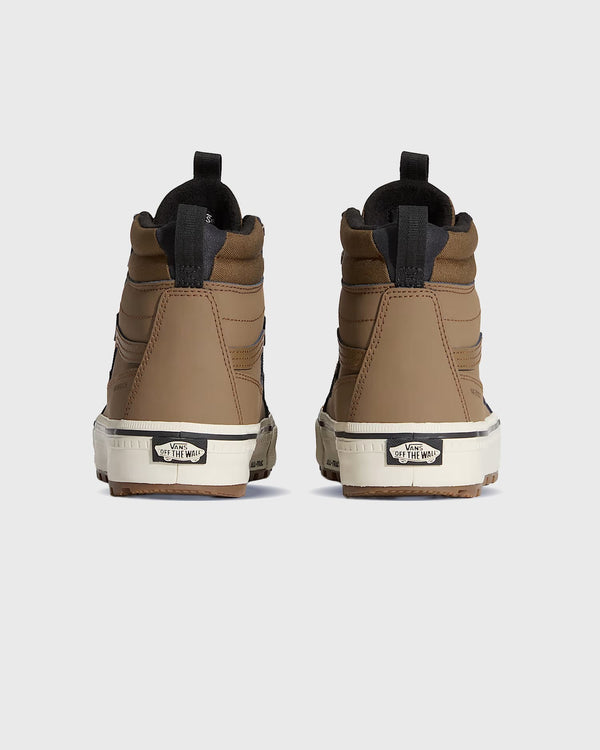 Vans Sk8-HI Waterproof Insulated Bruin achteraanzicht