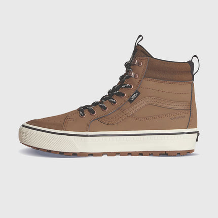 Vans Sk8-HI Waterproof Insulated Bruin zijaanzicht