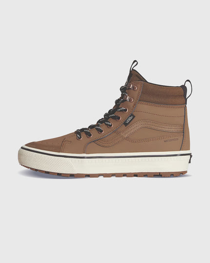 Vans Sk8-HI Waterproof Insulated Bruin zijaanzicht