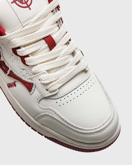 Vicinity Akimbo Low Crimson Red Close Up Upper