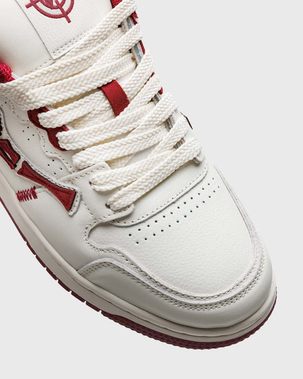 Vicinity Akimbo Low Crimson Red Close Up Upper