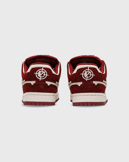 Vicinity Akimbo Low Rombo Wine Red Achteraanzicht