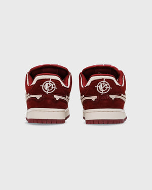 Vicinity Akimbo Low Rombo Wine Red Achteraanzicht
