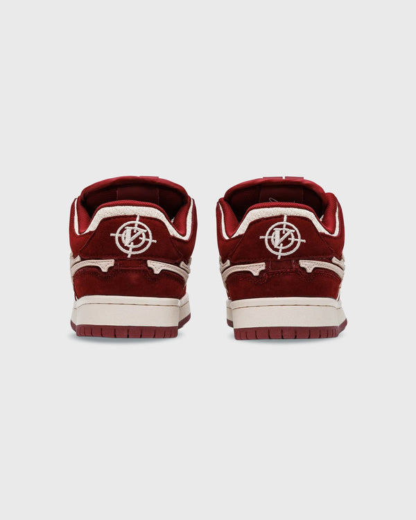 Vicinity Akimbo Low Rombo Wine Red Achteraanzicht