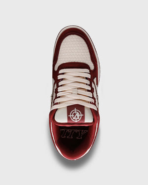Vicinity Akimbo Low Rombo Wine Red Bovenaanzicht