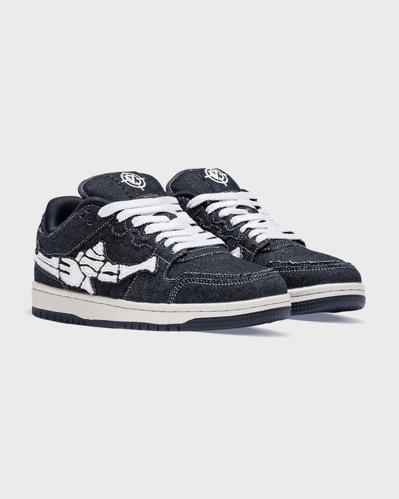 Vicinity Akimbo Lows Sneaker Denim Black zijaanzicht