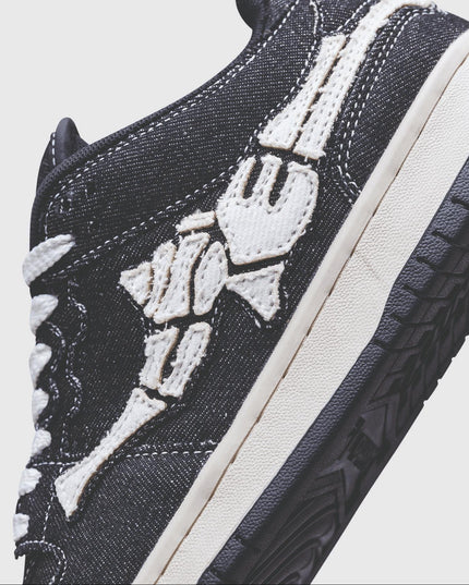 Vicinity Akimbo Lows Sneaker Denim Black detail