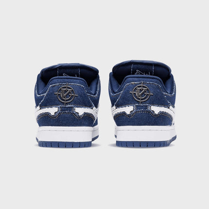 Vicinity Akimbo Lows Sneaker Denim Blue achterananzicht