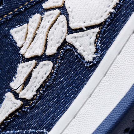 Vicinity Akimbo Lows Sneaker Denim Blue detail