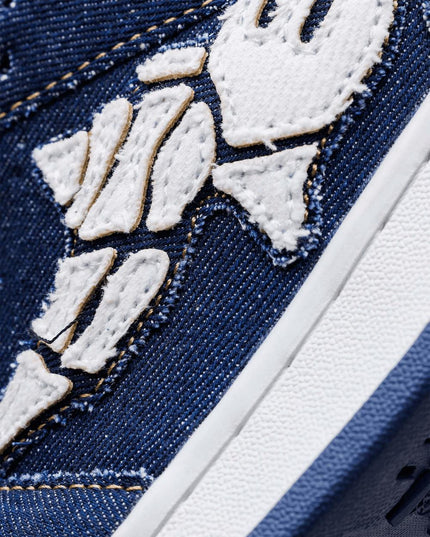 Vicinity Akimbo Lows Sneaker Denim Blue detail