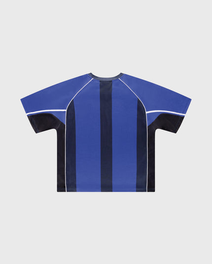 Vicinity Derby Jersey T-shirt Blauw achterkant rug 