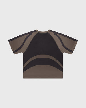 Vicinity Eagle Jersey T-shirt Bruin achterkant jersey
