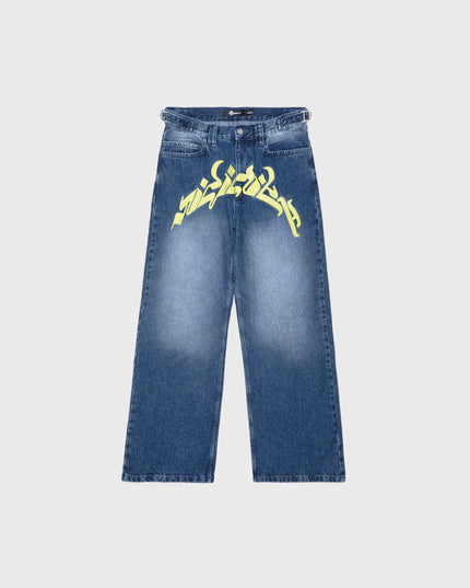 Vicinity Mirage Denim Geel Vooraanzicht 