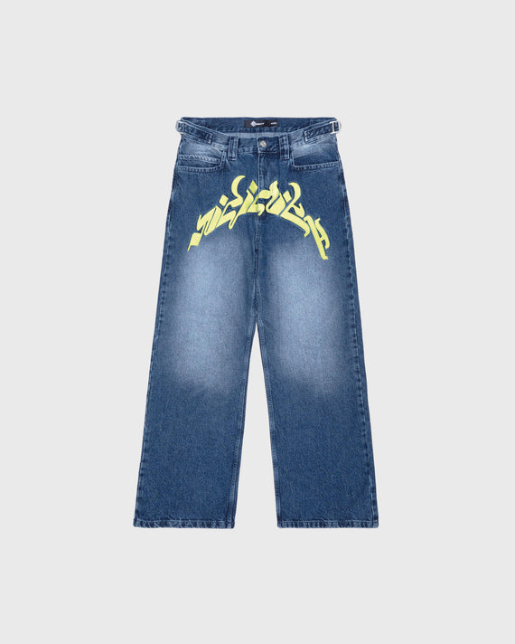 Vicinity Mirage Denim Geel Vooraanzicht 