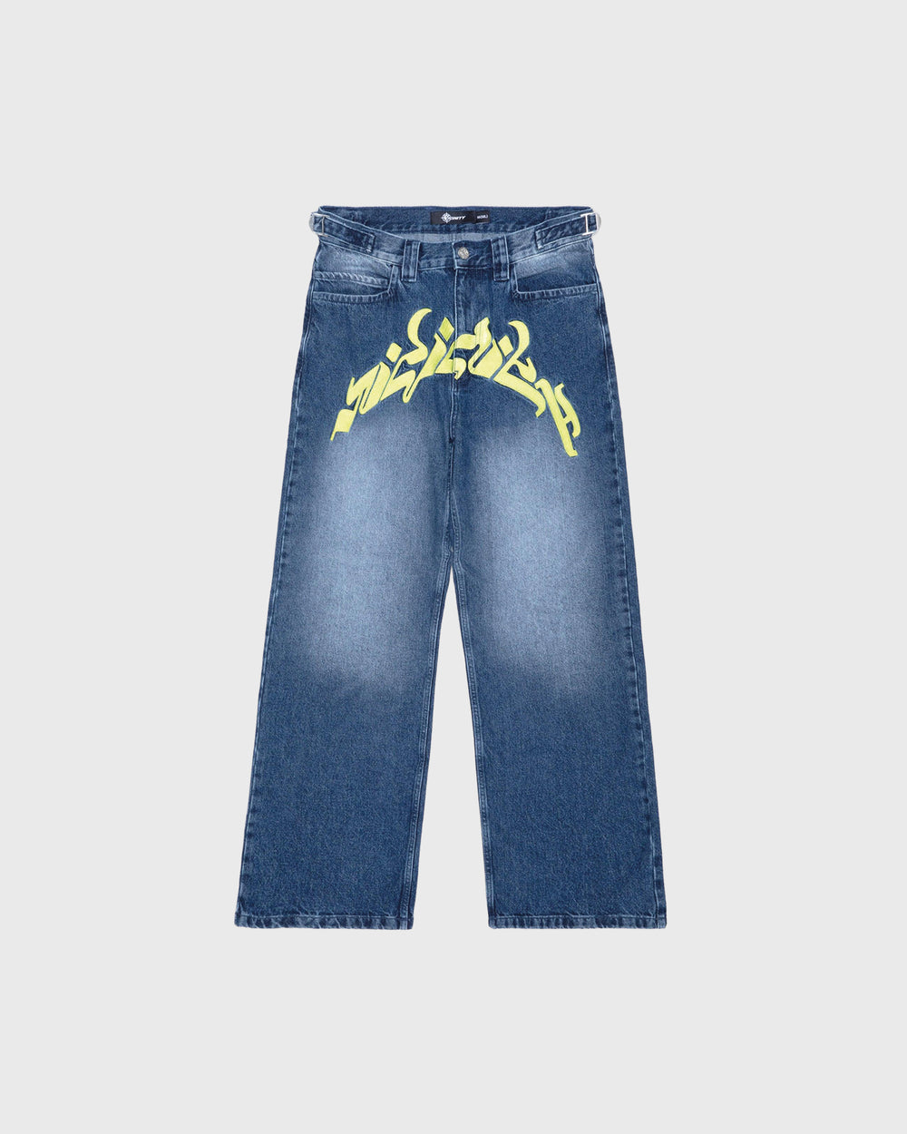 Vicinity Mirage Denim Geel Vooraanzicht 