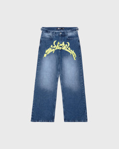 Vicinity Mirage Denim Geel Vooraanzicht 