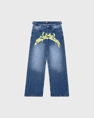 Vicinity Mirage Denim Geel Vooraanzicht 